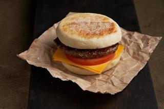 Маффин с котлетой